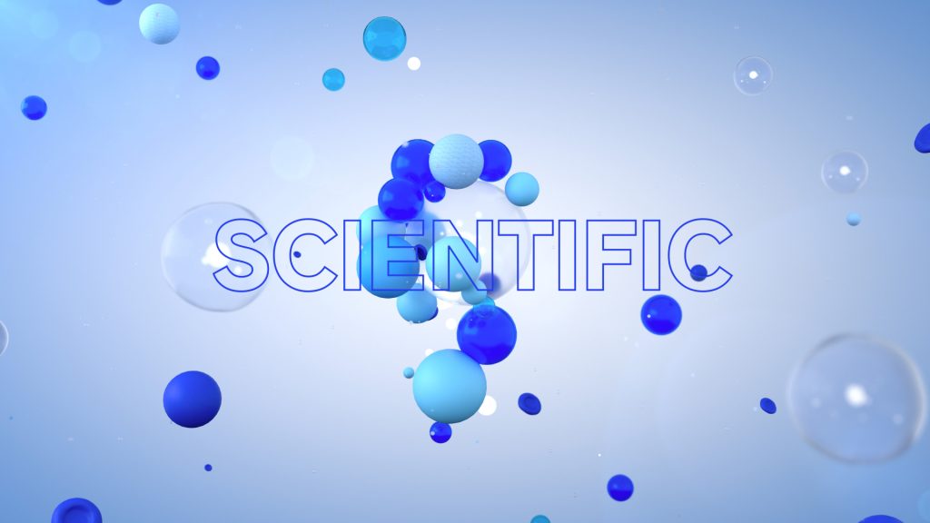 004_Science_3D_Content Scientific innovation represented through abstract 3D spheres